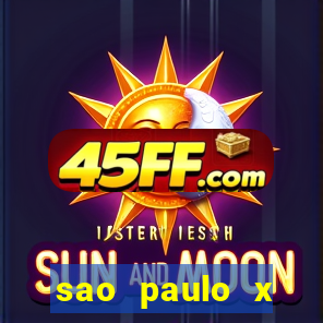 sao paulo x cruzeiro ao vivo hd
